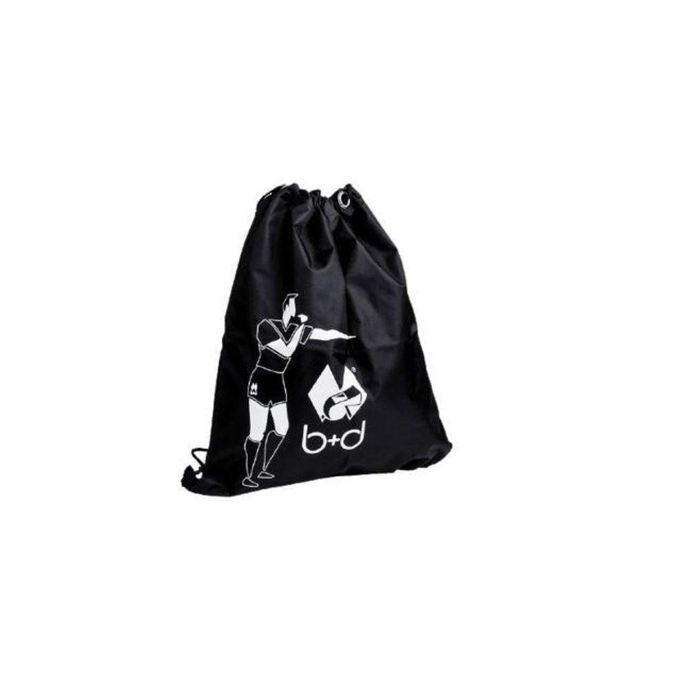 B+D Fußball Schiedsrichter Wäschebeutel b+d Laundry Bag schwarz