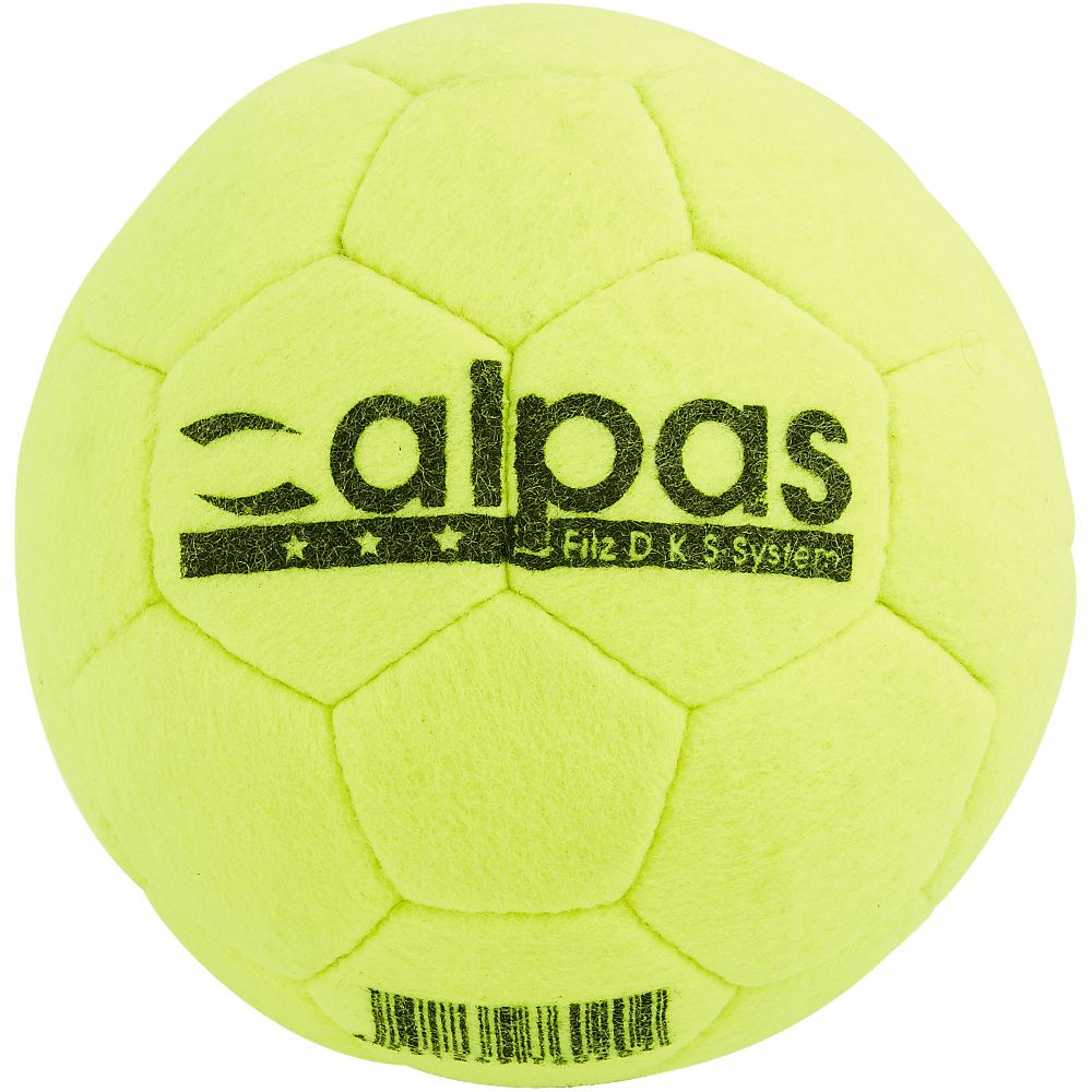 Fussball Hallenball Filz Indoor Gr 5 gelb