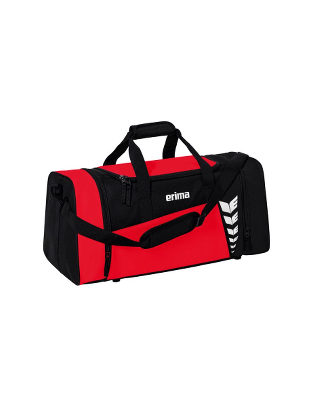 Erima Fußball SIX WINGS Sporttasche rot schwarz Gr M