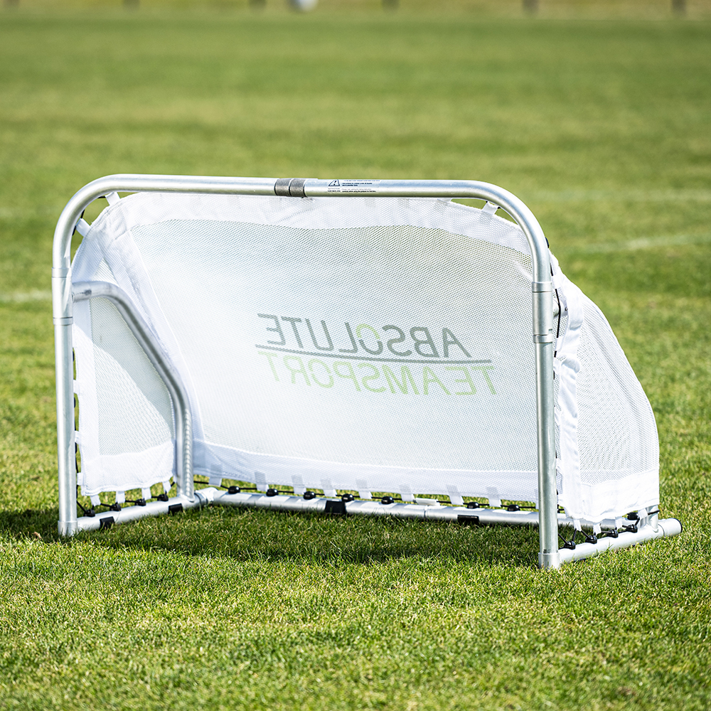 ATS Alu Minitor klappbar 120 x 80 x 60 cm inkl. Netz mit ATS Logo