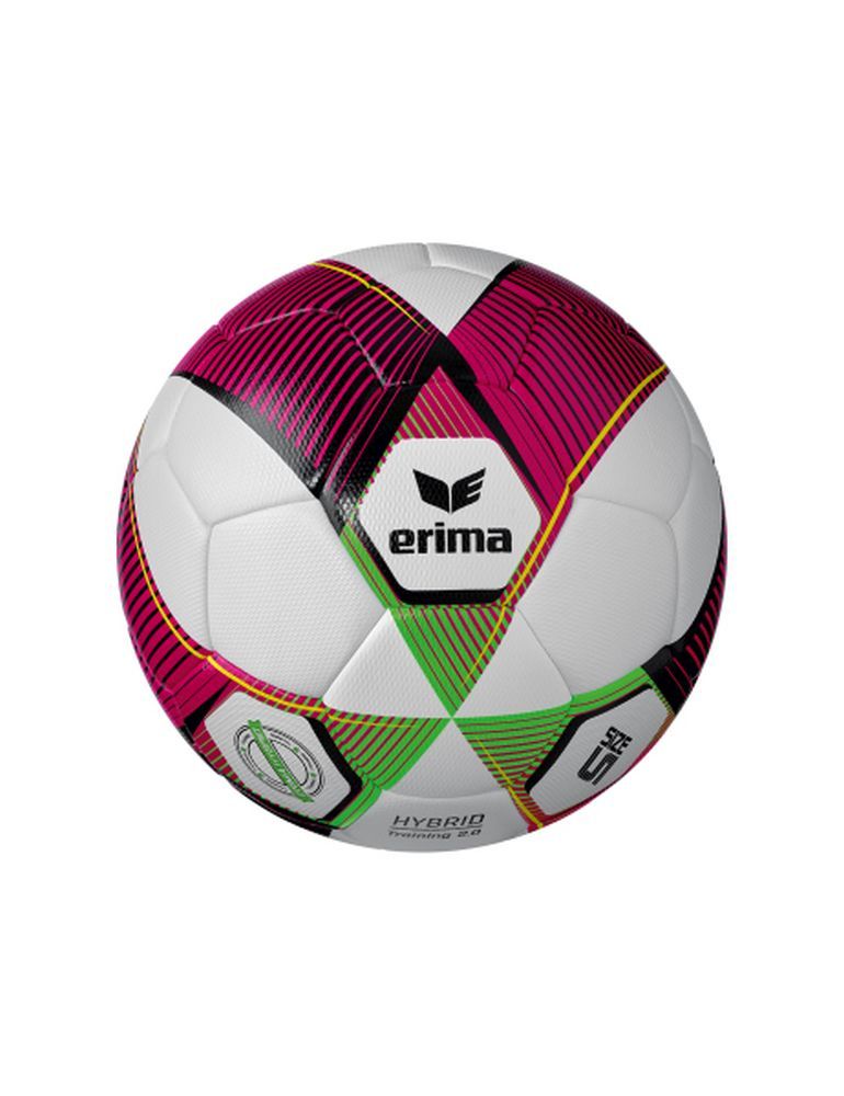 Erima Fußball Hybrid Training 2.0 rot/grün gecko 5
