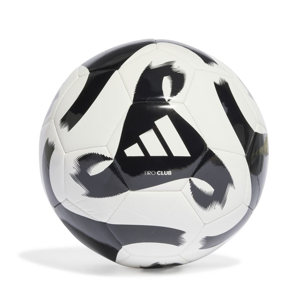 adidas Fussball Tiro Club Ball weiß schwarz Gr 4