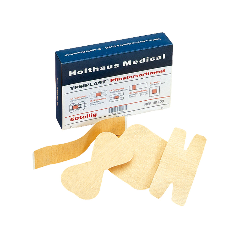 Holthaus Medical YPSIPLAST Pflaster Sortiment 50-teilig beige