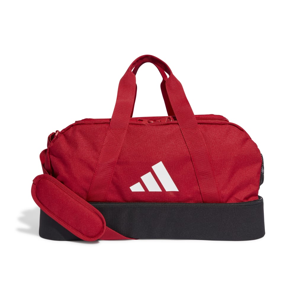 Adidas Tiro League Duffelbag mit Bodenfach S rot weiß