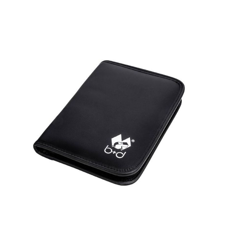 B+D Handball Schiedsrichter Mappe mit Handball Utensilien Refereeworld Plus schwarz