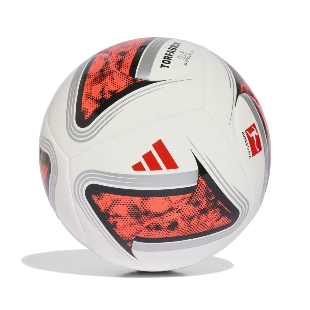 Adidas Bundesliga 26/27 Torfabrik Club Fußball weiß schwarz orange Größe 5