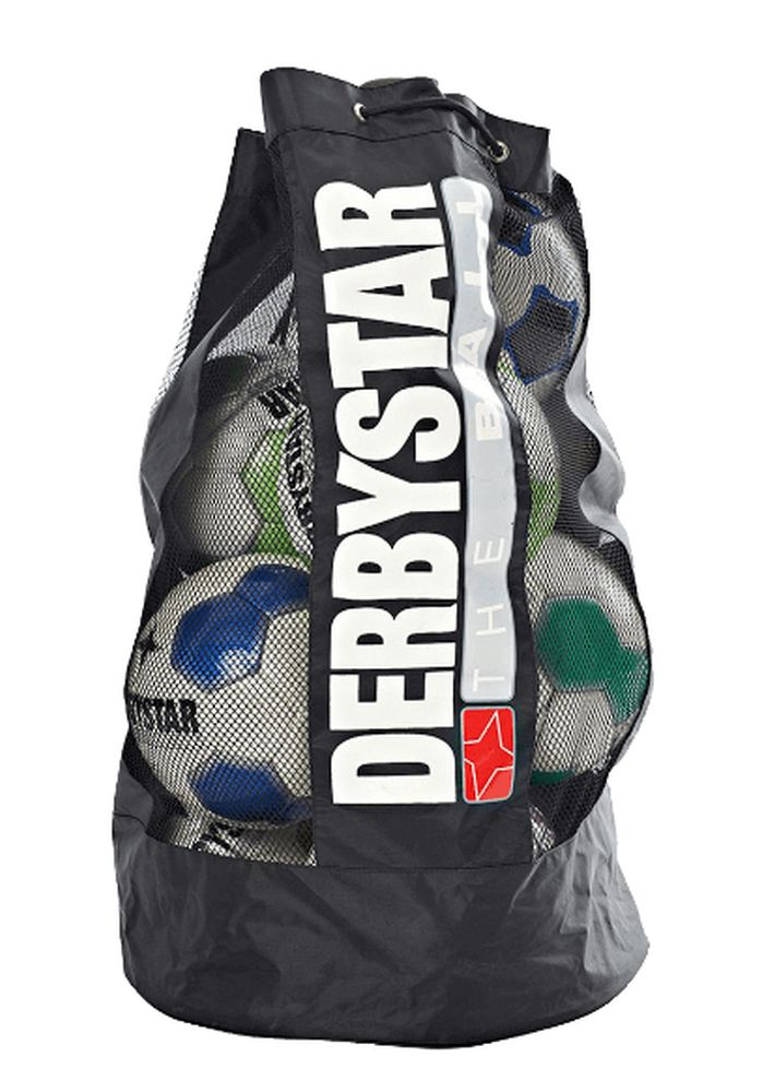 Derbystar Ballsack  für 10 Bälle schwarz Sport Böckmann