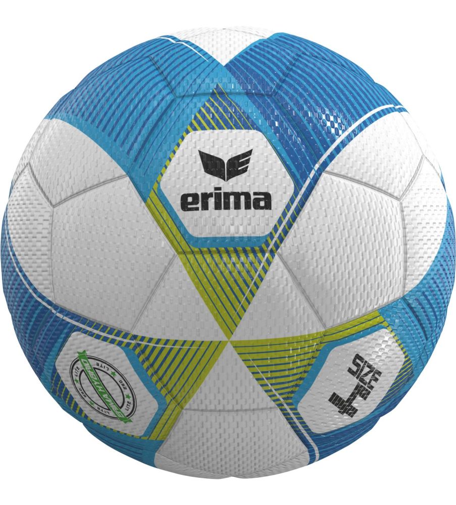 Erima Hybrid Lite Fußball 290g blau weiß grün Gr 4