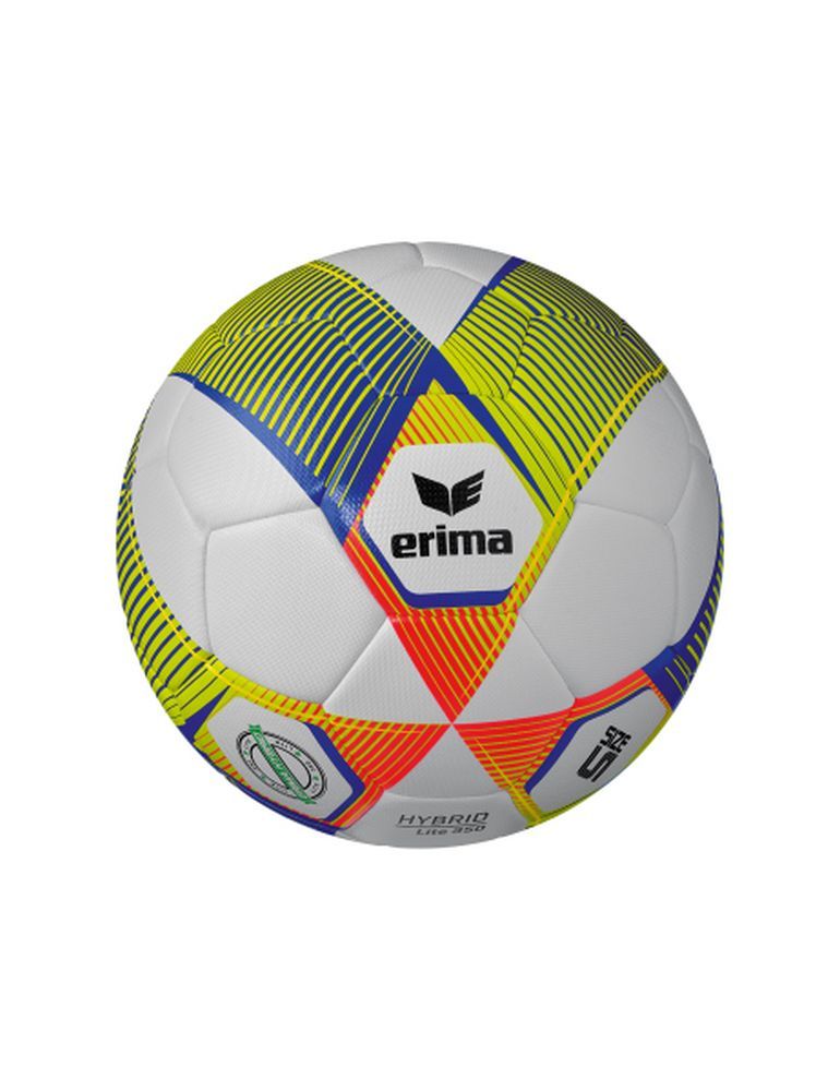 Erima Fußball Hybrid Lite 350 neu royal/fiery coral 5