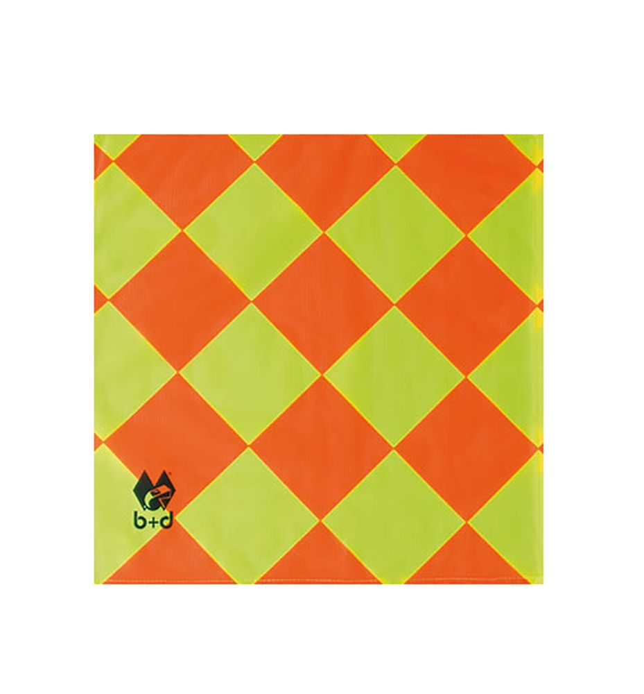 B+D Linienrichterfahne Ersatz Fahnentuch Quadro II