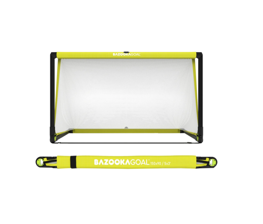 BazookaGoal Minitor 120 x 75 cm gelb