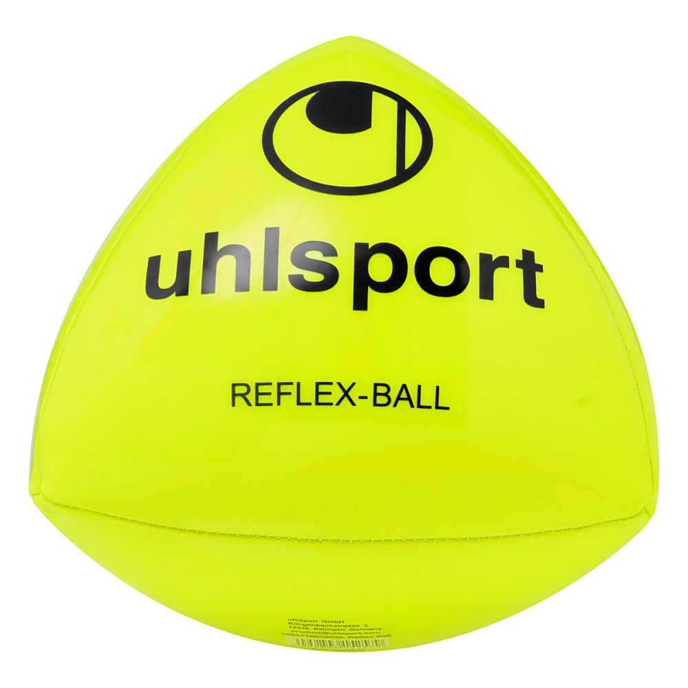 Uhlsport Reflex Ball neongelb schwarz