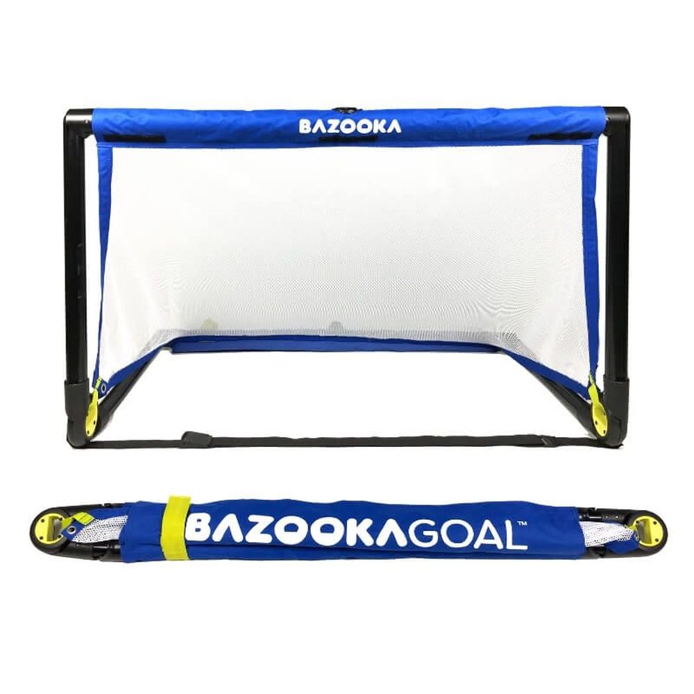 BazookaGoal Minitor 120 x 75 cm blau