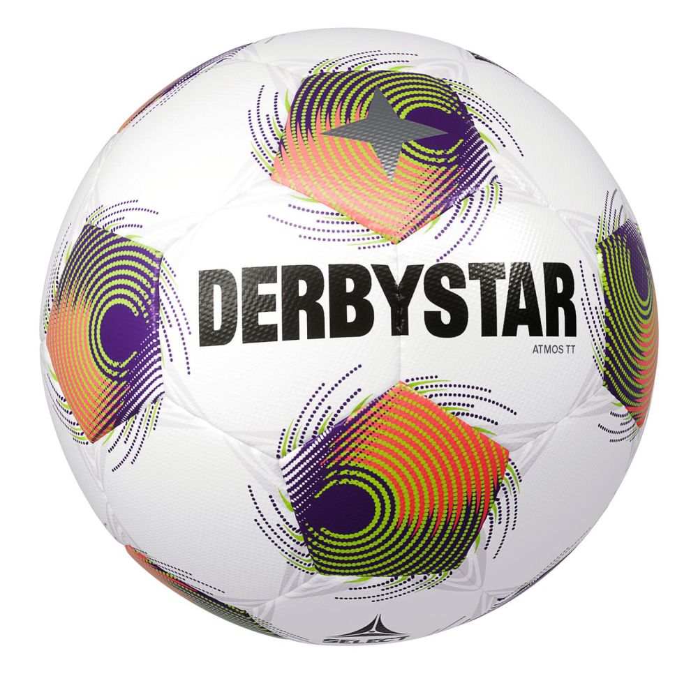 Derbystar Atmos TT DB v25 Trainingsball weiß rot Gr 5