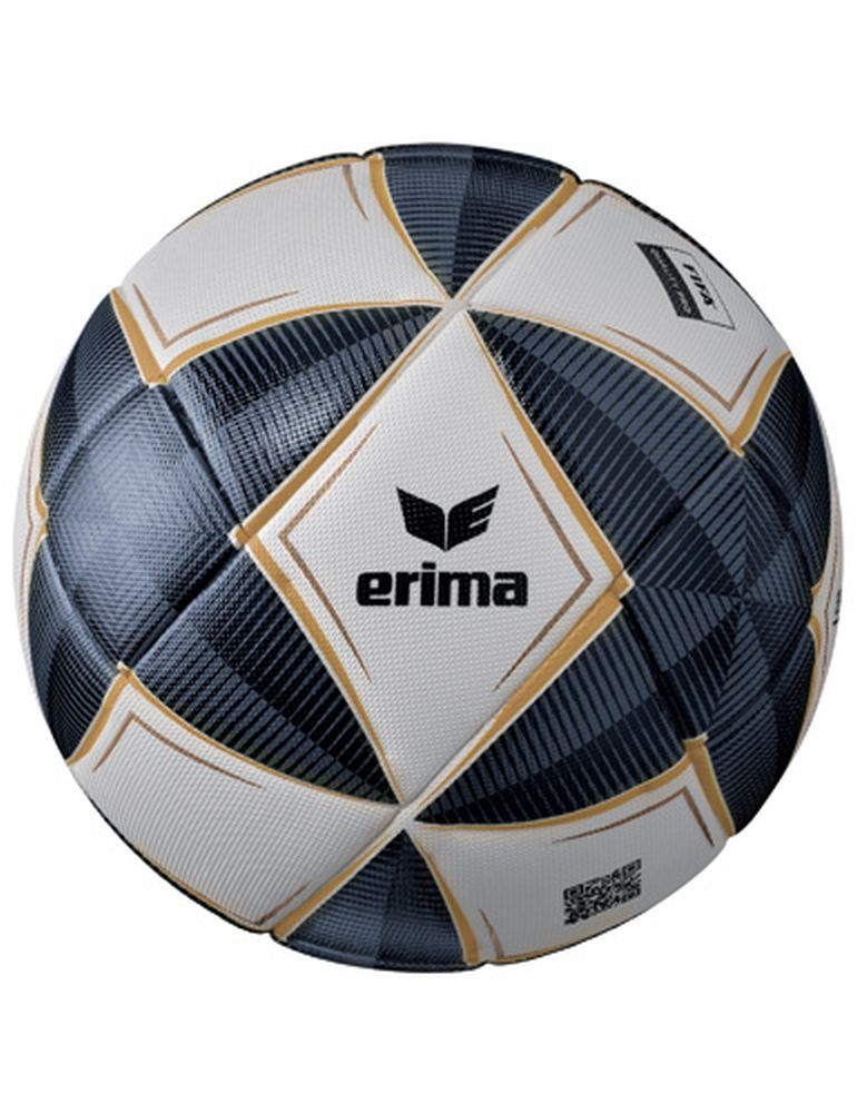 Erima Senzor-Star Match Kopernikus Fußball Spielball schwarz blau Gr 5