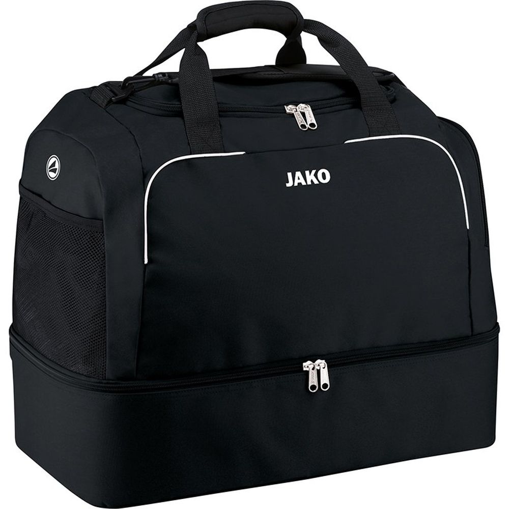 Jako Fußball Sporttasche Classico mit Bodenfach Kinder schwarz Gr 1 Bambini