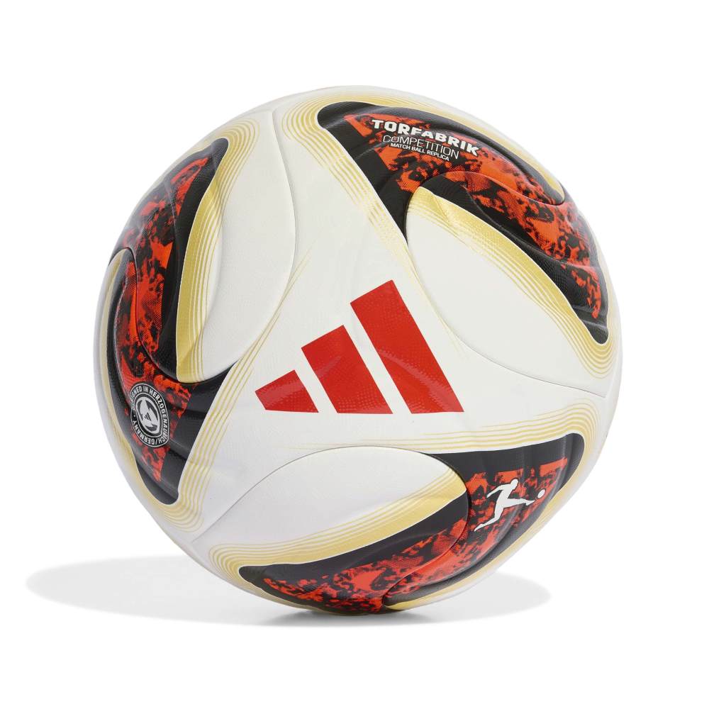 Adidas Bundesliga 26/27 Torfabrik Competition Fußball weiß schwarz rot Größe 5